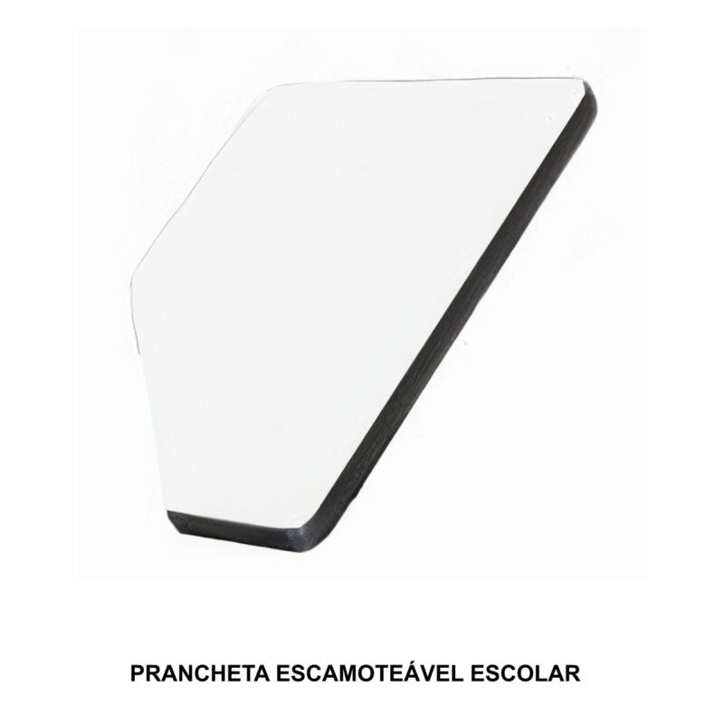 Prancheta Escamoteável Escolar – Branca – 67884 ROMÃO CADEIRAS