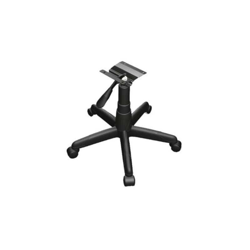 Cadeira B-ONE Giratória com Braços Reguláveis – Cor Preta 31009 ROMÃO CADEIRAS 5